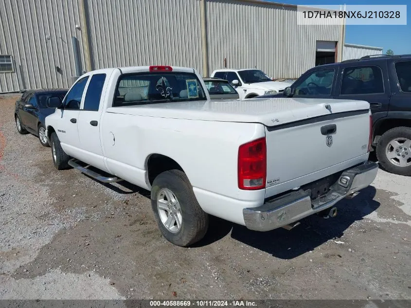 2006 Dodge Ram 1500 Slt VIN: 1D7HA18NX6J210328 Lot: 40588669