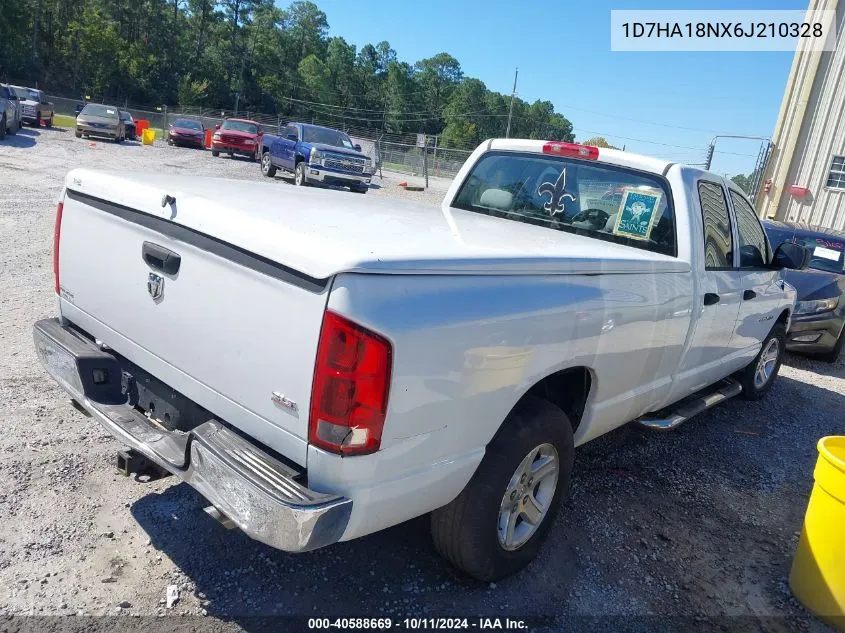 2006 Dodge Ram 1500 Slt VIN: 1D7HA18NX6J210328 Lot: 40588669