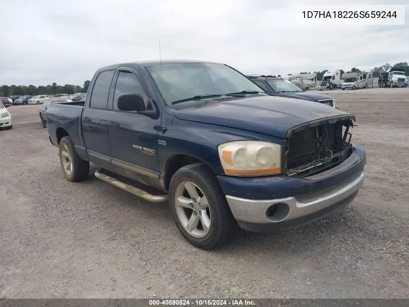 2006 Dodge Ram 1500 Slt VIN: 1D7HA18226S659244 Lot: 40590524