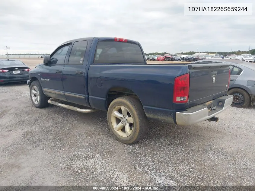 2006 Dodge Ram 1500 Slt VIN: 1D7HA18226S659244 Lot: 40590524