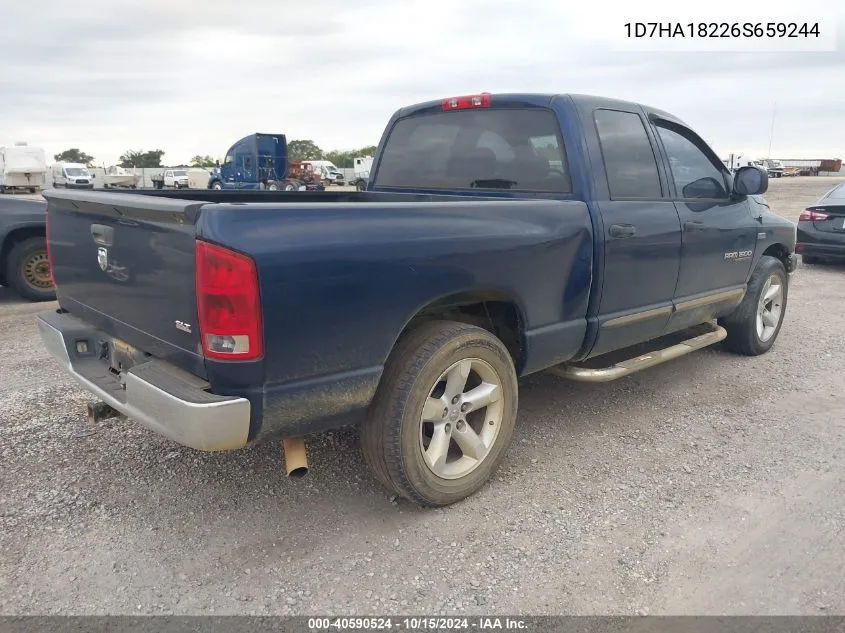 2006 Dodge Ram 1500 Slt VIN: 1D7HA18226S659244 Lot: 40590524