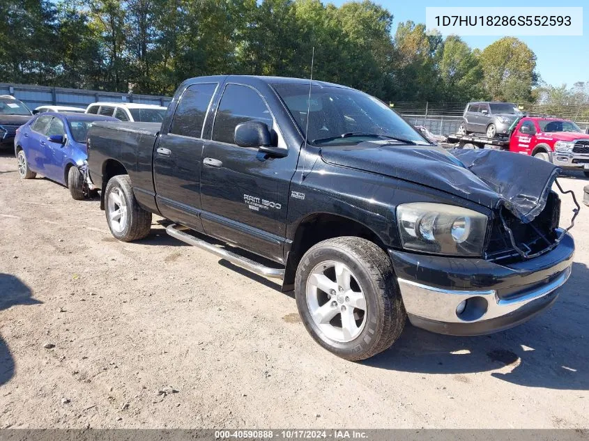 2006 Dodge Ram 1500 St/Slt VIN: 1D7HU18286S552593 Lot: 40590888