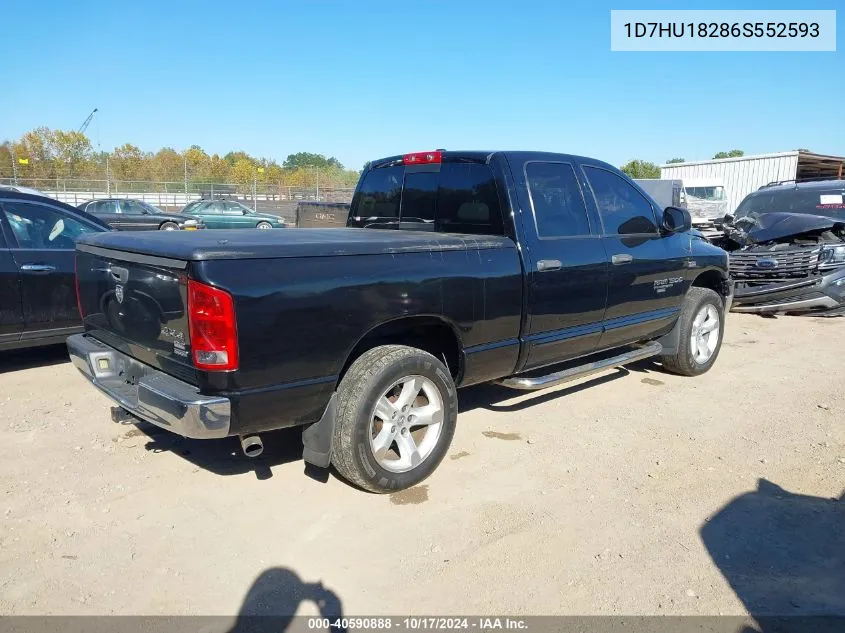 2006 Dodge Ram 1500 St/Slt VIN: 1D7HU18286S552593 Lot: 40590888