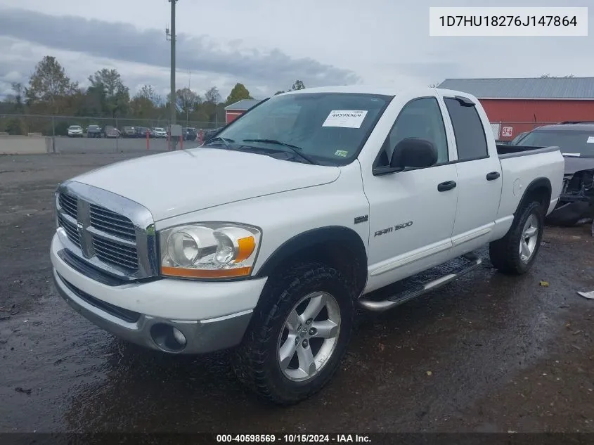 1D7HU18276J147864 2006 Dodge Ram 1500 Slt/Trx4 Off Road/Sport