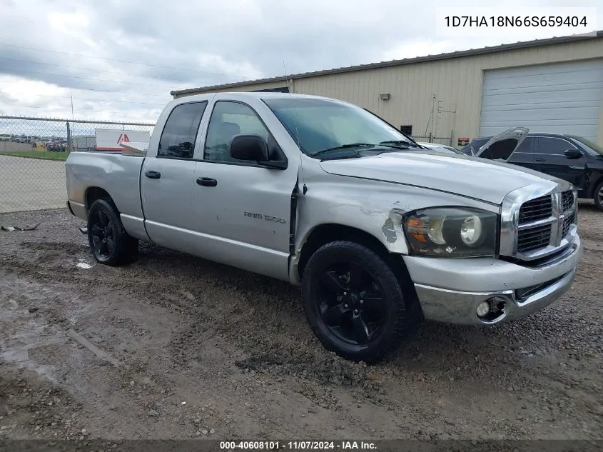 2006 Dodge Ram 1500 Slt VIN: 1D7HA18N66S659404 Lot: 40608101