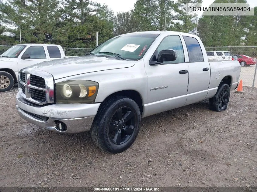 2006 Dodge Ram 1500 Slt VIN: 1D7HA18N66S659404 Lot: 40608101