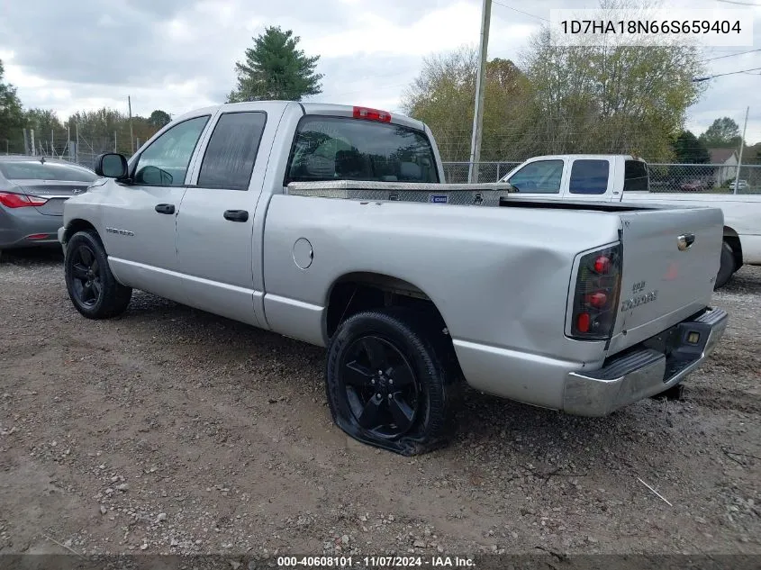 2006 Dodge Ram 1500 Slt VIN: 1D7HA18N66S659404 Lot: 40608101