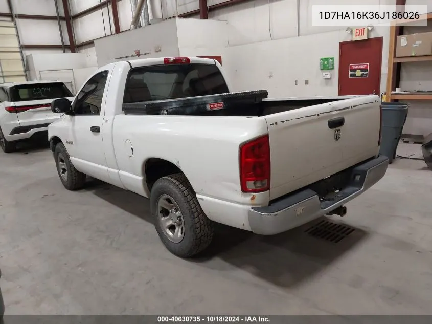 1D7HA16K36J186026 2006 Dodge Ram 1500 St