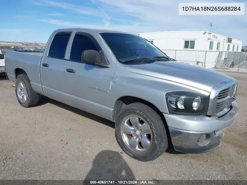 2006 Dodge Ram 1500 Slt VIN: 1D7HA18N26S688284 Lot: 40651741