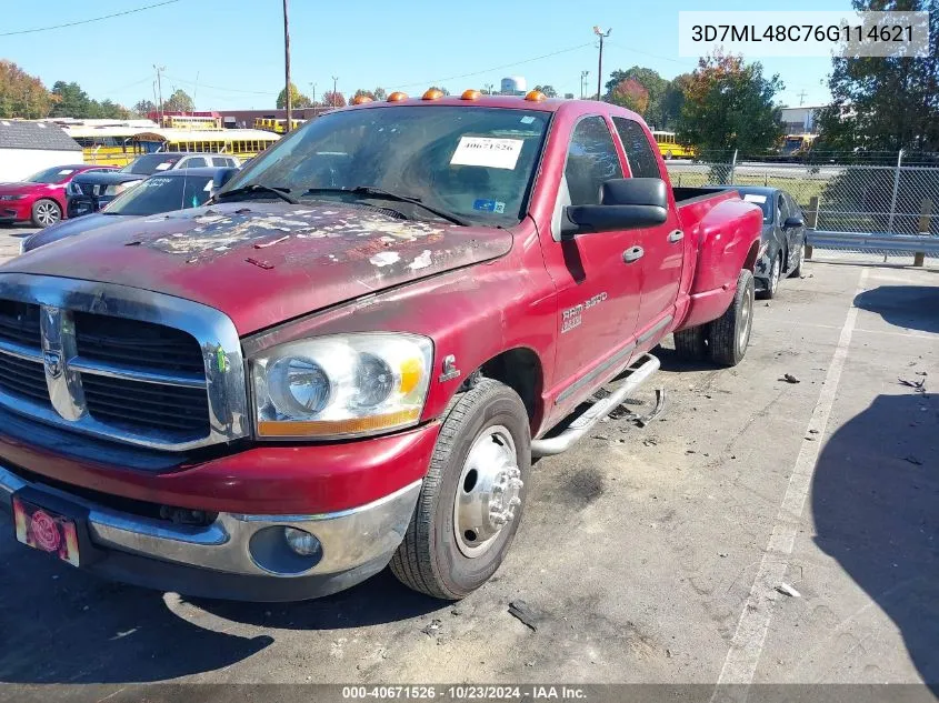 2006 Dodge Ram 3500 Slt/Sport VIN: 3D7ML48C76G114621 Lot: 40671526