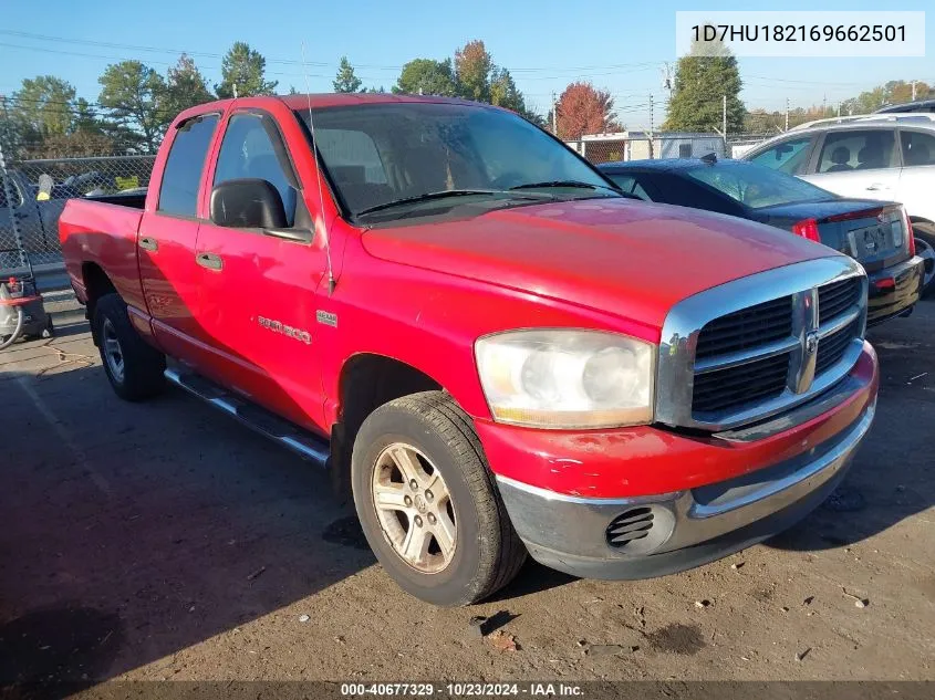 2006 Dodge Ram 1500 VIN: 1D7HU182169662501 Lot: 40677329