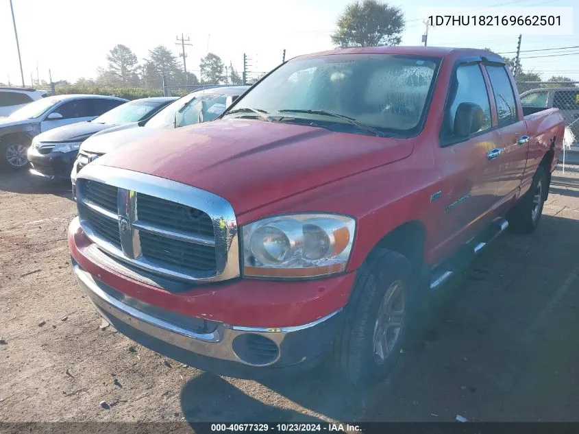 2006 Dodge Ram 1500 VIN: 1D7HU182169662501 Lot: 40677329