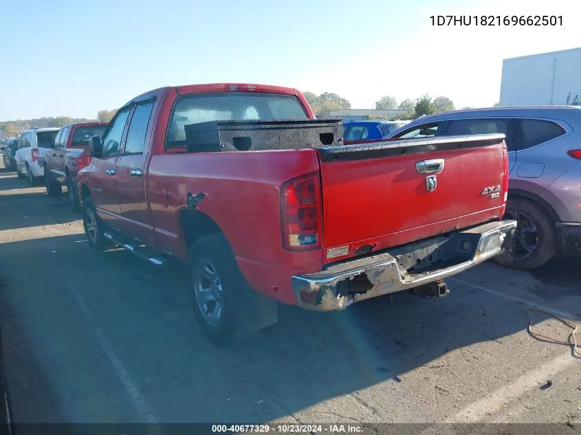 2006 Dodge Ram 1500 VIN: 1D7HU182169662501 Lot: 40677329