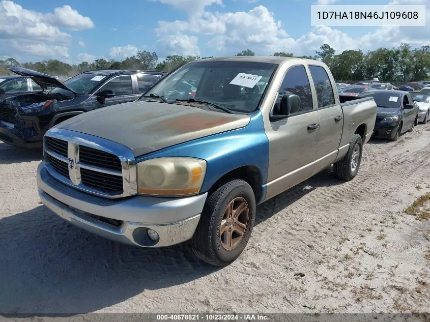 2006 Dodge Ram 1500 Slt VIN: 1D7HA18N46J109608 Lot: 40678821