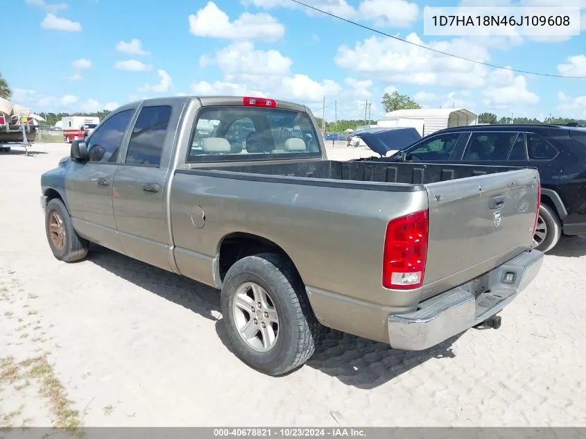 2006 Dodge Ram 1500 Slt VIN: 1D7HA18N46J109608 Lot: 40678821