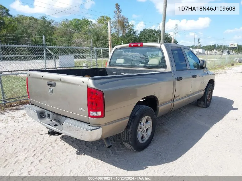 2006 Dodge Ram 1500 Slt VIN: 1D7HA18N46J109608 Lot: 40678821