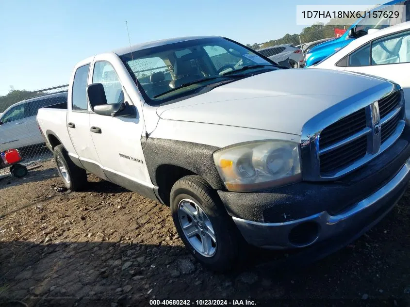 2006 Dodge Ram 1500 Slt VIN: 1D7HA18NX6J157629 Lot: 40680242