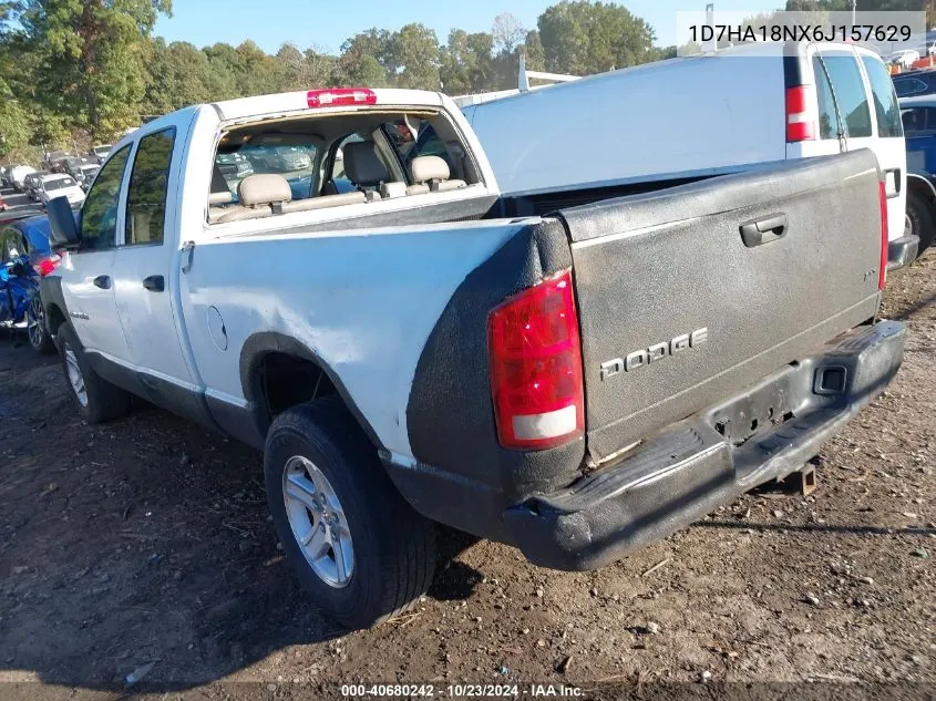 2006 Dodge Ram 1500 Slt VIN: 1D7HA18NX6J157629 Lot: 40680242