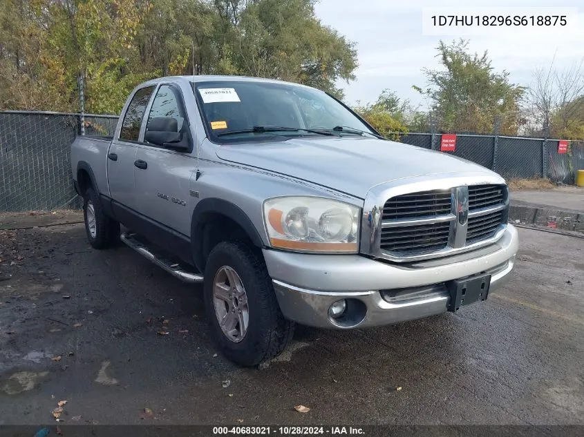 2006 Dodge Ram 1500 Slt/Trx4 Off Road/Sport VIN: 1D7HU18296S618875 Lot: 40683021