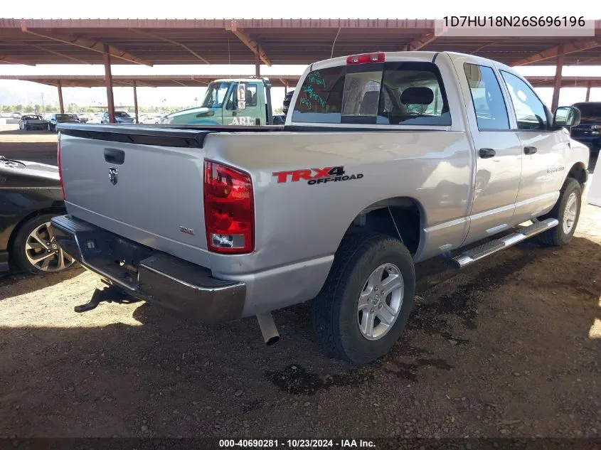 1D7HU18N26S696196 2006 Dodge Ram 1500 Slt/Trx4 Off Road/Sport