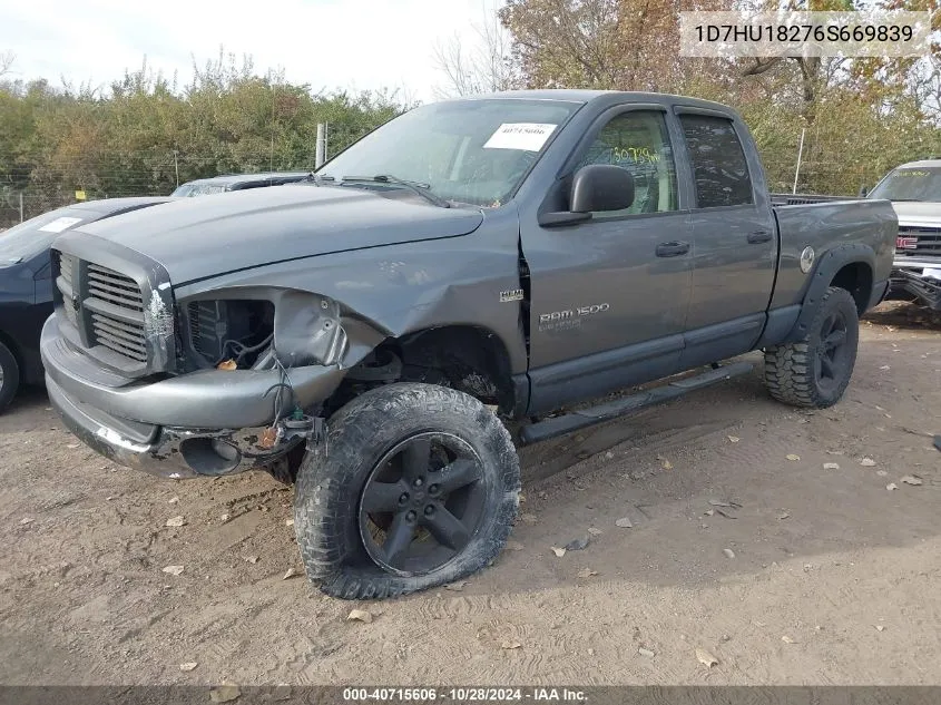 1D7HU18276S669839 2006 Dodge Ram 1500 Slt/Trx4 Off Road/Sport