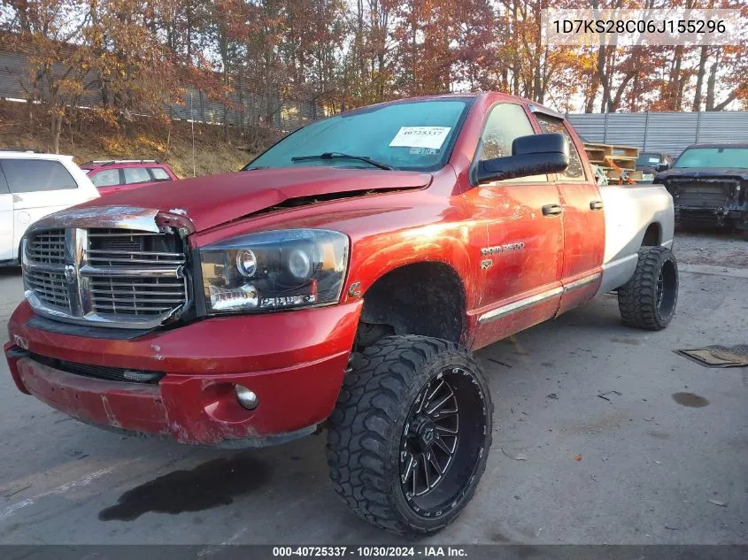 1D7KS28C06J155296 2006 Dodge Ram 2500 Laramie