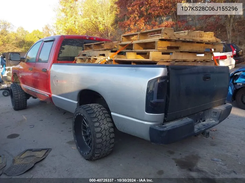 1D7KS28C06J155296 2006 Dodge Ram 2500 Laramie