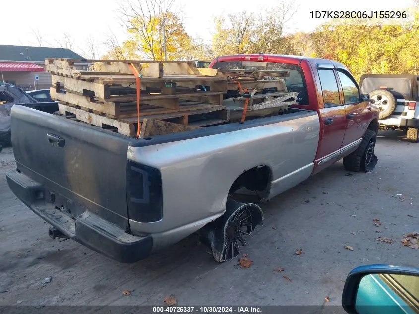 1D7KS28C06J155296 2006 Dodge Ram 2500 Laramie