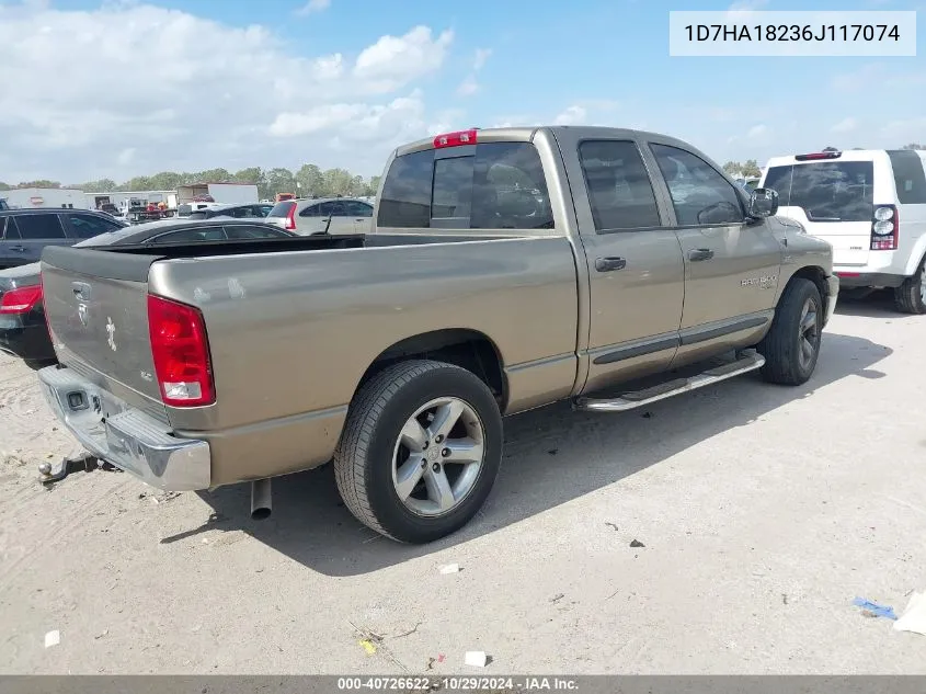 2006 Dodge Ram 1500 Slt VIN: 1D7HA18236J117074 Lot: 40726622