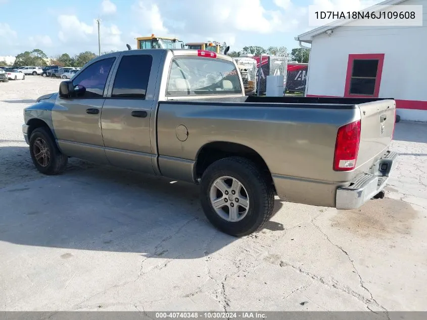 2006 Dodge Ram 1500 Slt VIN: 1D7HA18N46J109608 Lot: 40740348