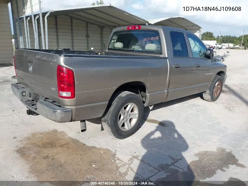 2006 Dodge Ram 1500 Slt VIN: 1D7HA18N46J109608 Lot: 40740348