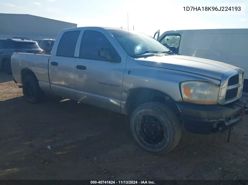 2006 Dodge Ram 1500 St VIN: 1D7HA18K96J224193 Lot: 40741624