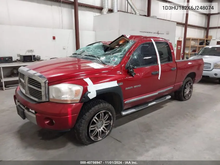 2006 Dodge Ram 1500 Laramie VIN: 1D3HU182X6J248074 Lot: 40756947