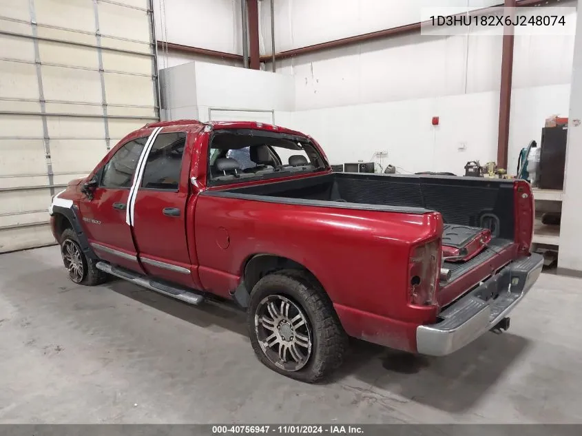 2006 Dodge Ram 1500 Laramie VIN: 1D3HU182X6J248074 Lot: 40756947