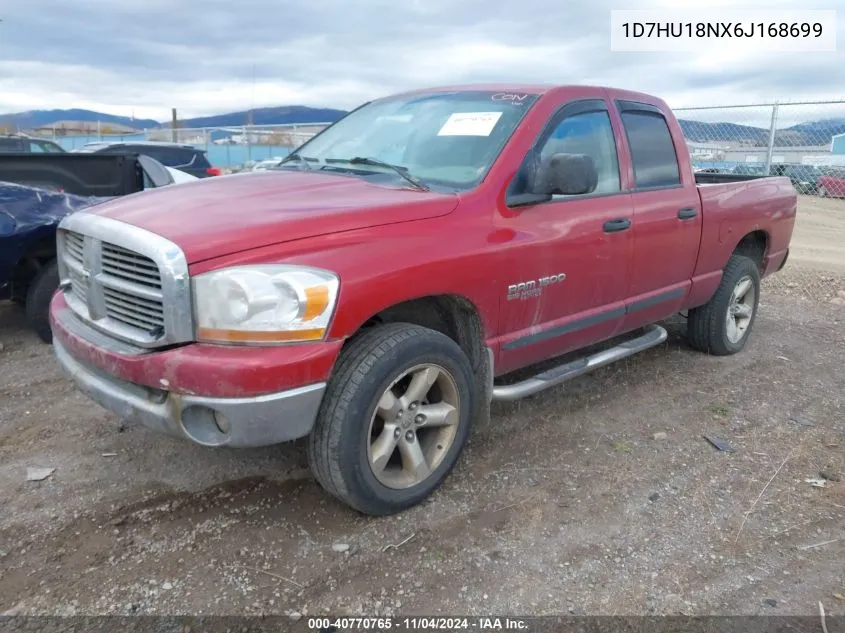 2006 Dodge Ram 1500 Slt/Trx4 Off Road/Sport VIN: 1D7HU18NX6J168699 Lot: 40770765