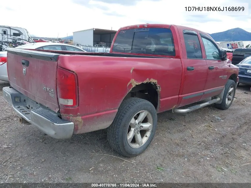 2006 Dodge Ram 1500 Slt/Trx4 Off Road/Sport VIN: 1D7HU18NX6J168699 Lot: 40770765