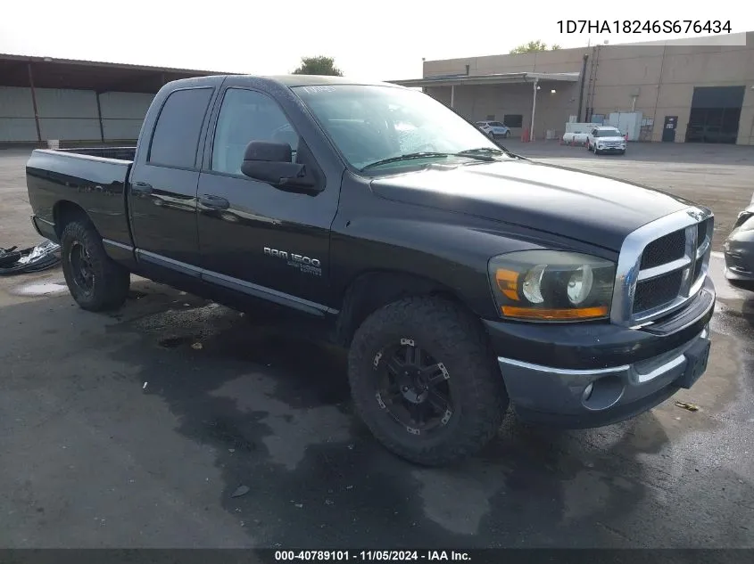 2006 Dodge Ram 1500 Slt VIN: 1D7HA18246S676434 Lot: 40789101