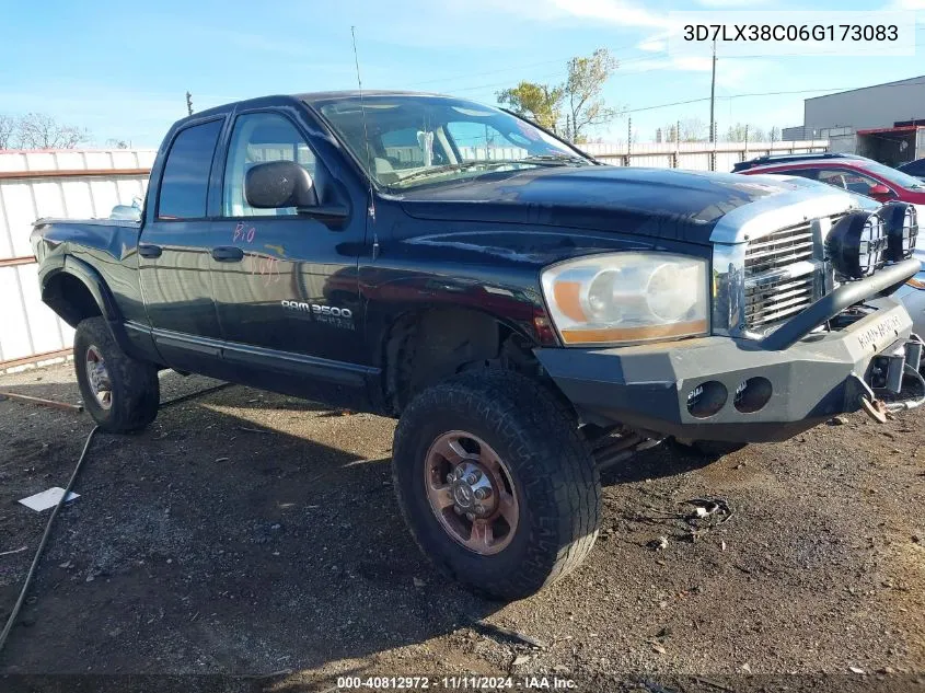 2006 Dodge Ram 3500 Slt/Trx4 Off Road/Sport VIN: 3D7LX38C06G173083 Lot: 40812972