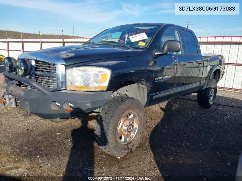 2006 Dodge Ram 3500 Slt/Trx4 Off Road/Sport VIN: 3D7LX38C06G173083 Lot: 40812972