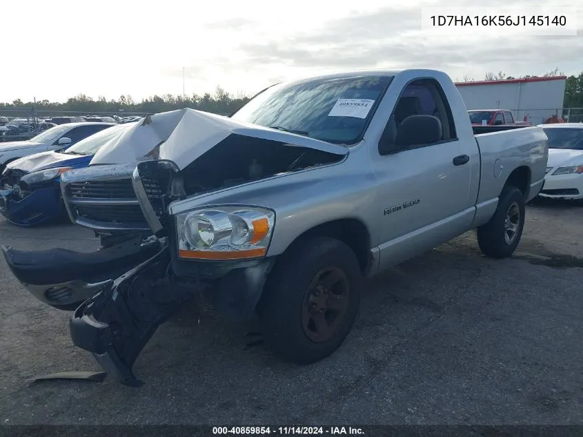 2006 Dodge Ram 1500 St VIN: 1D7HA16K56J145140 Lot: 40859854