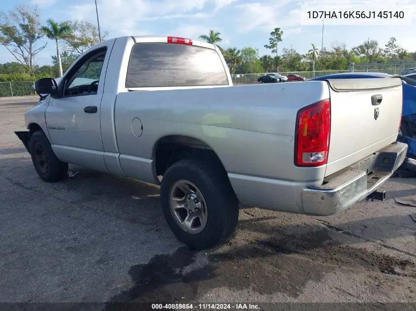 2006 Dodge Ram 1500 St VIN: 1D7HA16K56J145140 Lot: 40859854