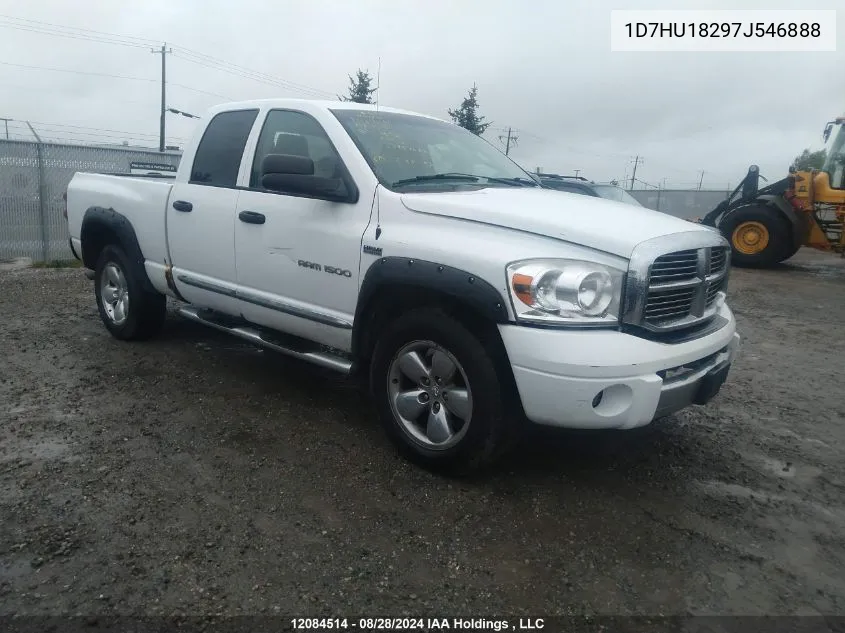 2007 Dodge Ram 1500 St/Slt VIN: 1D7HU18297J546888 Lot: 12084514