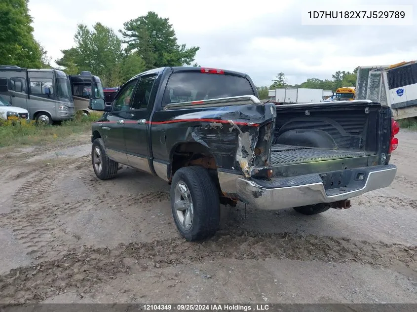 2007 Dodge Ram 1500 Slt/Trx4 Off Road/Sport VIN: 1D7HU182X7J529789 Lot: 12104349