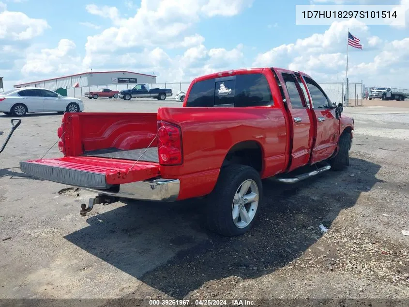 1D7HU18297S101514 2007 Dodge Ram 1500 Slt/Trx4 Off Road/Sport