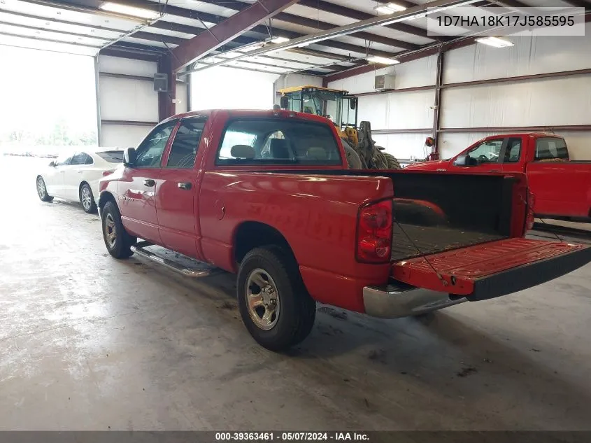 2007 Dodge Ram 1500 St VIN: 1D7HA18K17J585595 Lot: 39363461