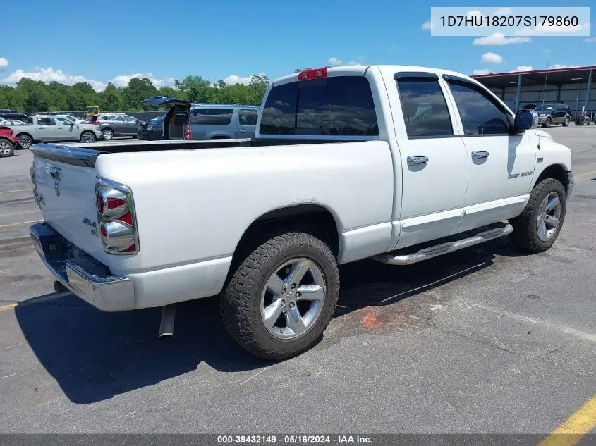 2007 Dodge Ram 1500 Slt/Trx4 Off Road/Sport VIN: 1D7HU18207S179860 Lot: 39432149