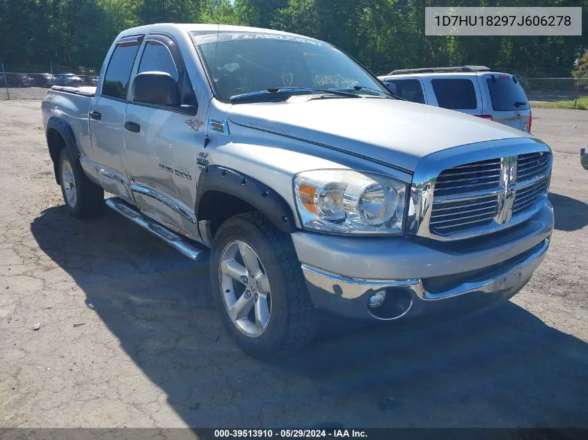 2007 Dodge Ram 1500 Slt/Trx4 Off Road/Sport VIN: 1D7HU18297J606278 Lot: 39513910