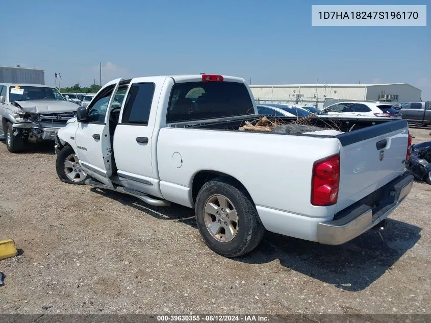 1D7HA18247S196170 2007 Dodge Ram 1500 Laramie