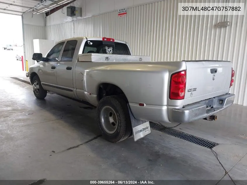 2007 Dodge Ram 3500 Slt/Sport VIN: 3D7ML48C47G757882 Lot: 39655264