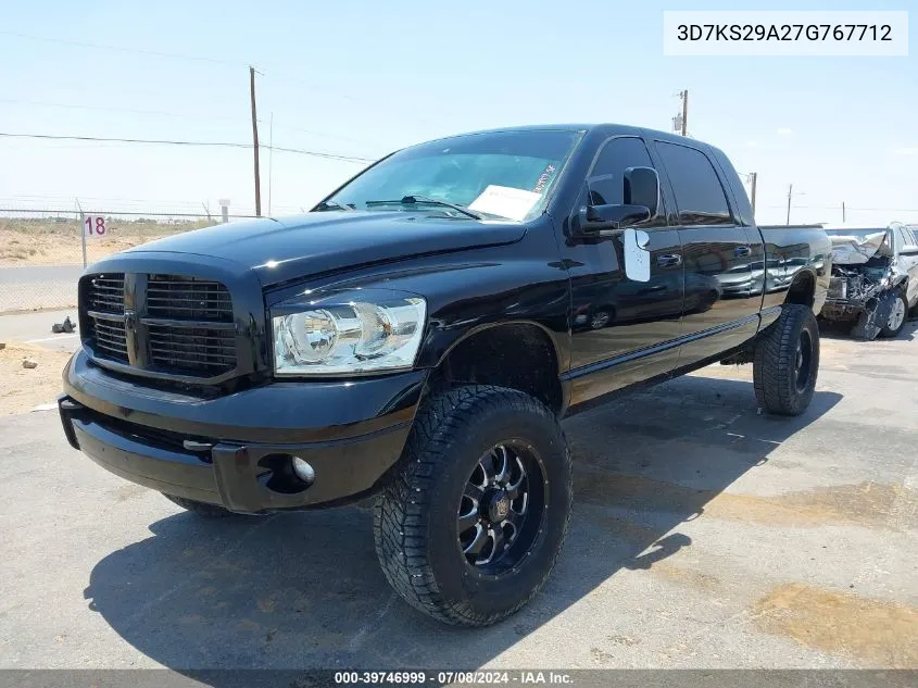 3D7KS29A27G767712 2007 Dodge Ram 2500 Laramie